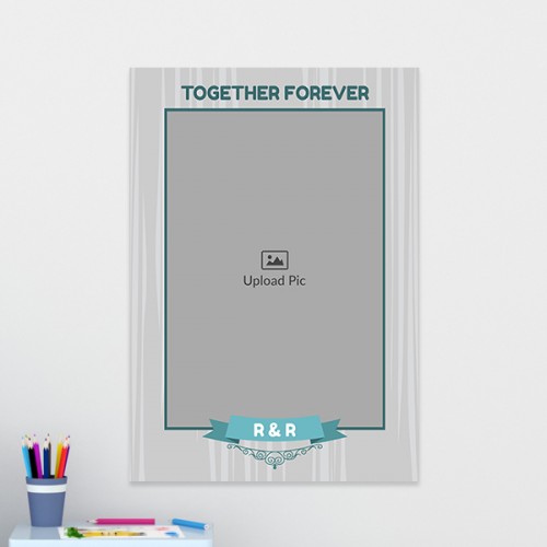 Together Forever Design: Portrait Acrylic Photo Frame with Image Printing – PrintShoppy Photo Frames