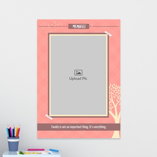 Memories Design: Portrait Acrylic Photo Frame with Image Printing – PrintShoppy Photo Frames