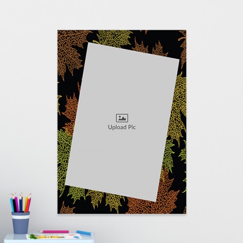 Autumn Leaves Design: Portrait Acrylic Photo Frame with Image Printing – PrintShoppy Photo Frames