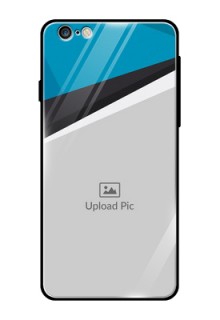 Apple iPhone 6S Plus Photo Printing on Glass Case  - Simple Pattern Photo Upload Design