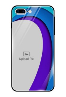 Apple iPhone 7 Plus Photo Printing on Glass Case  - Simple Pattern Design