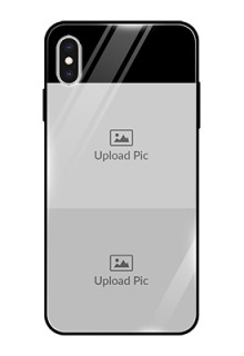 Iphone Xs Max 2 Images on Glass Phone Cover