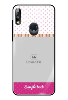 Zenfone Max pro M2 Photo Printing on Glass Case  - Cute Girls Cover Design
