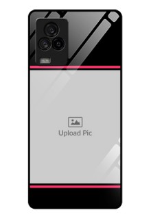iQOO 7 Legend 5G Custom Glass Mobile Case - with Add Text Design