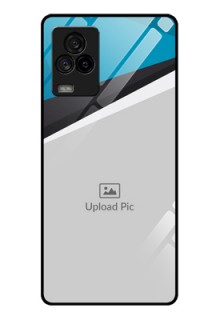 iQOO 7 Legend 5G Photo Printing on Glass Case - Simple Pattern Photo Upload Design