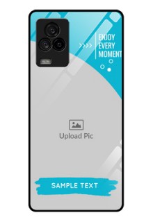 iQOO 7 Legend 5G Custom Glass Mobile Case - Happy Moment Design