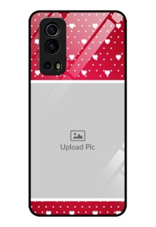 iQOO Z3 5G Photo Printing on Glass Case - Hearts Mobile Case Design
