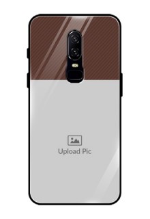 OnePlus 6 Custom Glass Mobile Case  - Elegant Case Design