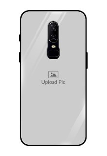 OnePlus 6 Photo Printing on Glass Case  - Upload Full Picture Design