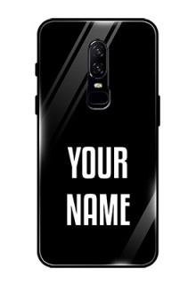 Oneplus 6 Your Name on Glass Phone Case