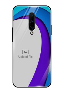OnePlus 7 Pro Photo Printing on Glass Case  - Simple Pattern Design