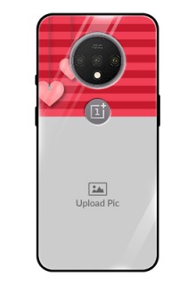 OnePlus 7T Custom Glass Phone Case  - Valentines Day Design