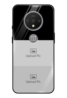 Oneplus 7T 2 Images on Glass Phone Cover