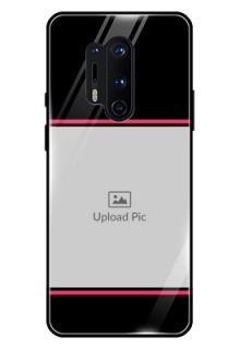 Oneplus 8 Pro Custom Glass Mobile Case  - with Add Text Design