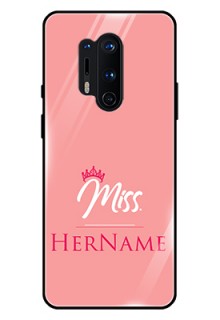 Oneplus 8 Pro Custom Glass Phone Case Mrs with Name