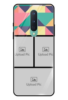 OnePlus 8 Custom Glass Phone Case  - Bulk Pic Upload Design