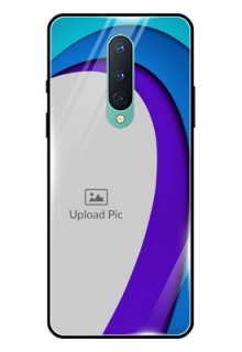 OnePlus 8 Photo Printing on Glass Case  - Simple Pattern Design