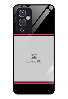 Oneplus 9 5G Custom Glass Mobile Case - with Add Text Design