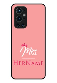 Oneplus 9 Pro 5G Custom Glass Phone Case Mrs with Name