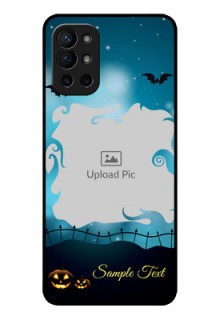 Oneplus 9R 5G Custom Glass Phone Case - Halloween frame design