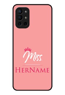 Oneplus 9R 5G Custom Glass Phone Case Mrs with Name