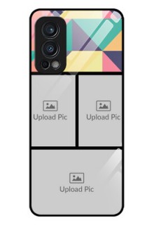 Oneplus Nord 2 5G Custom Glass Phone Case  - Bulk Pic Upload Design