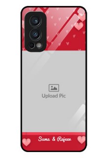 Oneplus Nord 2 5G Custom Glass Phone Case  - Valentines Day Design