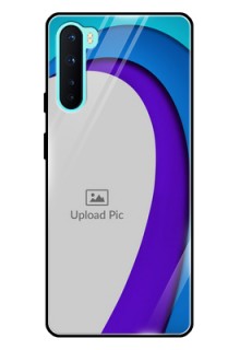 Oneplus Nord 5G Photo Printing on Glass Case  - Simple Pattern Design