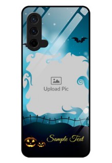 Oneplus Nord CE 5G Custom Glass Phone Case  - Halloween frame design