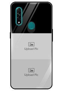 Oppo A31 2 Images on Glass Phone Cover