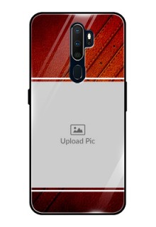 Oppo A5 2020 Personalized Glass Phone Case  - Leather Phone Case Design