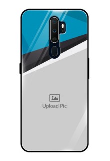 Oppo A5 2020 Photo Printing on Glass Case  - Simple Pattern Photo Upload Design