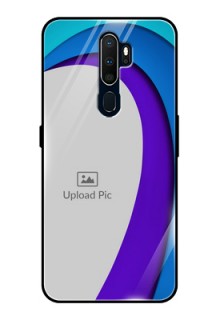 Oppo A5 2020 Photo Printing on Glass Case  - Simple Pattern Design