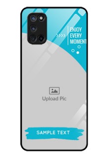 Oppo A52 Custom Glass Mobile Case - Happy Moment Design