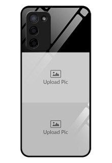 Oppo A53s 5G 2 Images on Glass Phone Cover