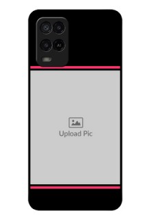 Oppo A54 Custom Glass Mobile Case - with Add Text Design