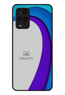 Oppo A54 Photo Printing on Glass Case - Simple Pattern Design
