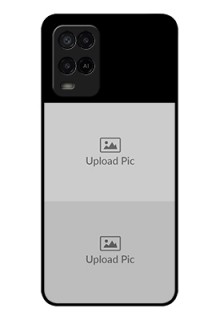 Oppo A54 2 Images on Glass Phone Cover