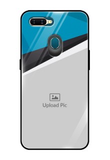Oppo A5s Photo Printing on Glass Case  - Simple Pattern Photo Upload Design