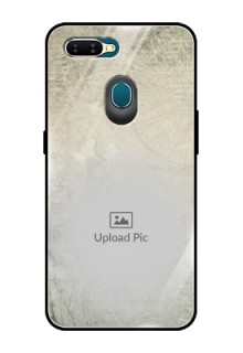 Oppo A7 Custom Glass Phone Case  - with vintage design