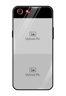 Oppo A83 2 Images on Glass Phone Cover