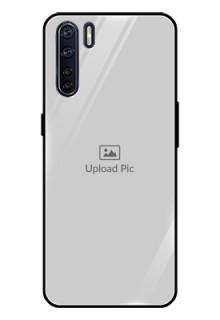 Oppo F15 Photo Printing on Glass Case  - Upload Full Picture Design