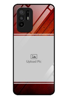 Oppo F19 Pro Plus 5G Personalized Glass Phone Case - Leather Phone Case Design
