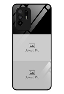 Oppo F19 Pro Plus 5G 2 Images on Glass Phone Cover
