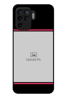 Oppo F19 Pro Custom Glass Mobile Case - with Add Text Design