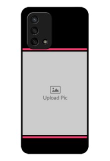 Oppo F19s Custom Glass Mobile Case - with Add Text Design