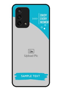 Oppo F19s Custom Glass Mobile Case - Happy Moment Design