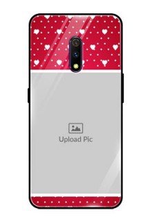 Oppo K3 Photo Printing on Glass Case  - Hearts Mobile Case Design