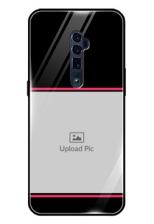 Reno 10x zoom Custom Glass Mobile Case  - with Add Text Design