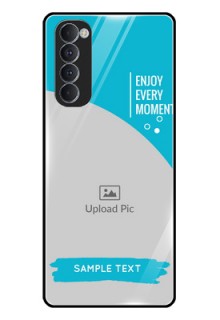Oppo Reno 4 Pro Custom Glass Mobile Case  - Happy Moment Design